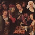 Un cuadro de principios del siglo XVI muestra una insólita escena ajedrecística