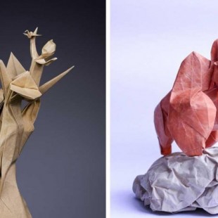 Impresionantes Ejemplos De Origami En Papel Por Un Maestro