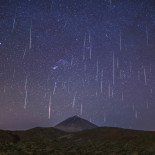 Lluvia de gemínidas en el Teide Lluvia de gemínidas en el Teide