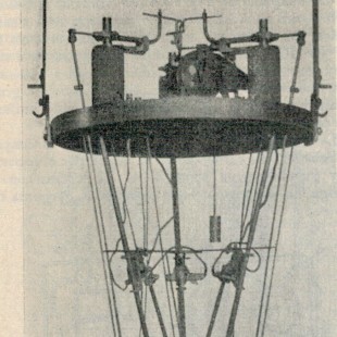 Estructura de la lámpara trifásica de Schäfer (1915)