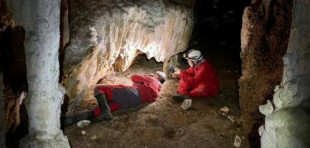 Las pinturas halladas en las cuevas de Monte Castillo apuntan al paleolítico más antiguo