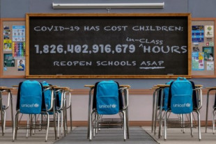 Los estudiantes de todo el mundo han perdido 1,8 billones de horas de aprendizaje presencial debido a los cierres por la COVID-19