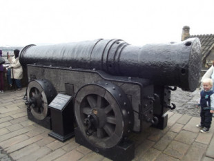 Los cañones del Castillo de Edimburgo
