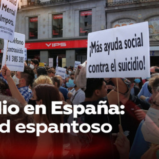 Suicidio en España: récord espantoso