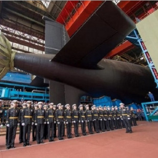 El gigantesco submarino ruso de propulsión nuclear Krasnoyarsk iniciará en junio las pruebas de mar