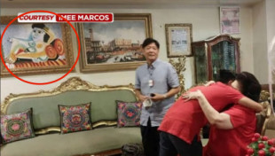 Picasso "desaparecido" aparece en la pared de Imelda Marcos tras la victoria de su hijo en las elecciones presidenciales [ENG]