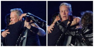 James Hetfield se sincera en el escenario