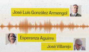 Aguirre: “La clave para mí es que nada de lo que estamos hablando ahora mismo pueda ser grabado por alguien”; Villarejo: “Confía”