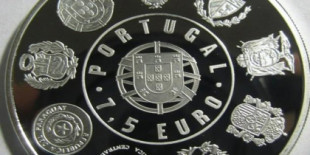 Portugal emite una nueva moneda de 7,5 euros
