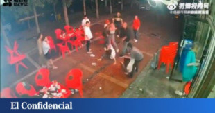 Indignación en China por una brutal paliza a varias mujeres en un bar: ya hay 9 detenidos