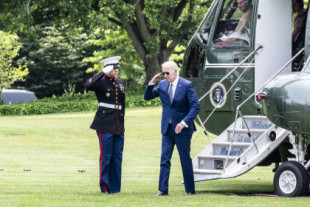 Biden se moverá por Madrid en la cumbre de la OTAN con una caravana de 50 vehículos