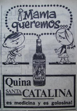 Quina Santa Catalina: el vino con alcohol que los niños españoles tomaban como golosina