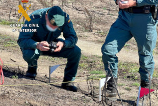 La Guardia Civil desmantela una fábrica de artefactos para provocar incendios forestales