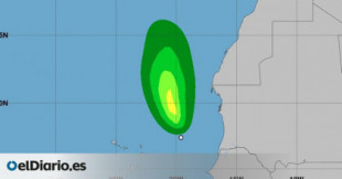 El Centro Nacional de Huracanes de EE.UU confirma la formación del ciclón tropical 'Ten' al sur de Canarias