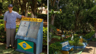 Jubilado brasileño de 85 años convierte un terreno baldío en un espectacular parque con frutales, el más bonito de su ciudad