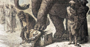 La ejecución por elefante fue una forma brutal de pena capital durante 2000 años