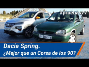 Opel Corsa 1.7D 1999 vs Dacia Spring 2022