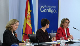Yolanda Díaz dice que el acuerdo del PSOE para rebajar las hipotecas beneficia a la banca